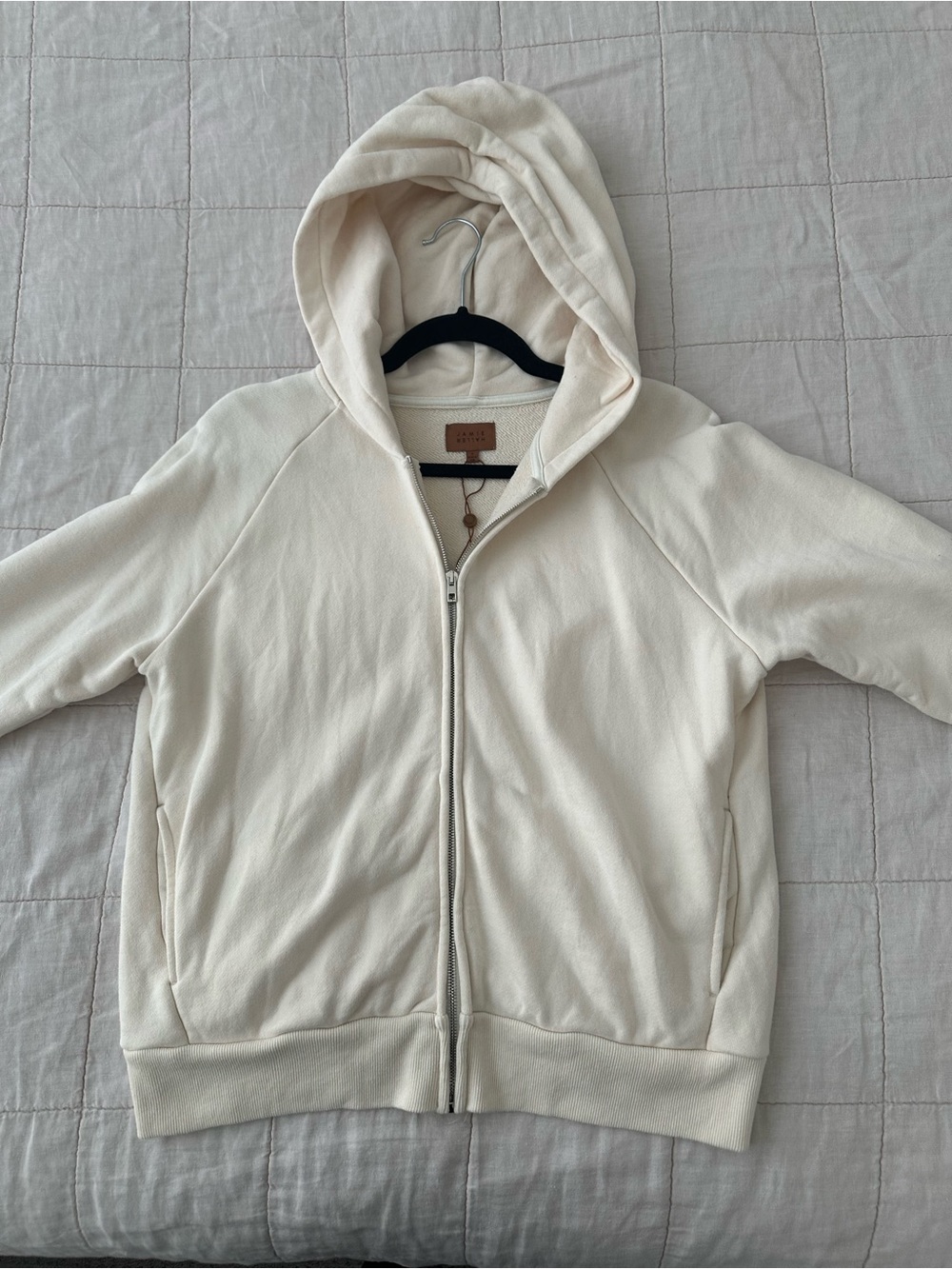 Jamie Haller - Bird Hoodie - Ecru - size small